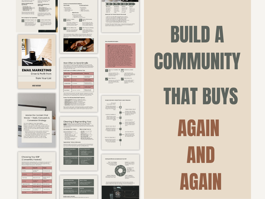 eBook - 11. Email Marketing That Feels Human: Grow Your List & Sell With Ease