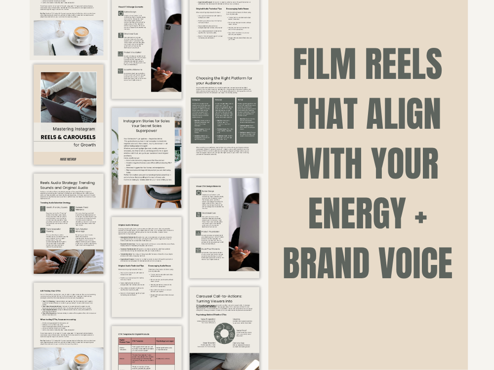 eBook - 10. Reels & Carousels That Convert: The Creator’s Guide to Viral Growth & Sales