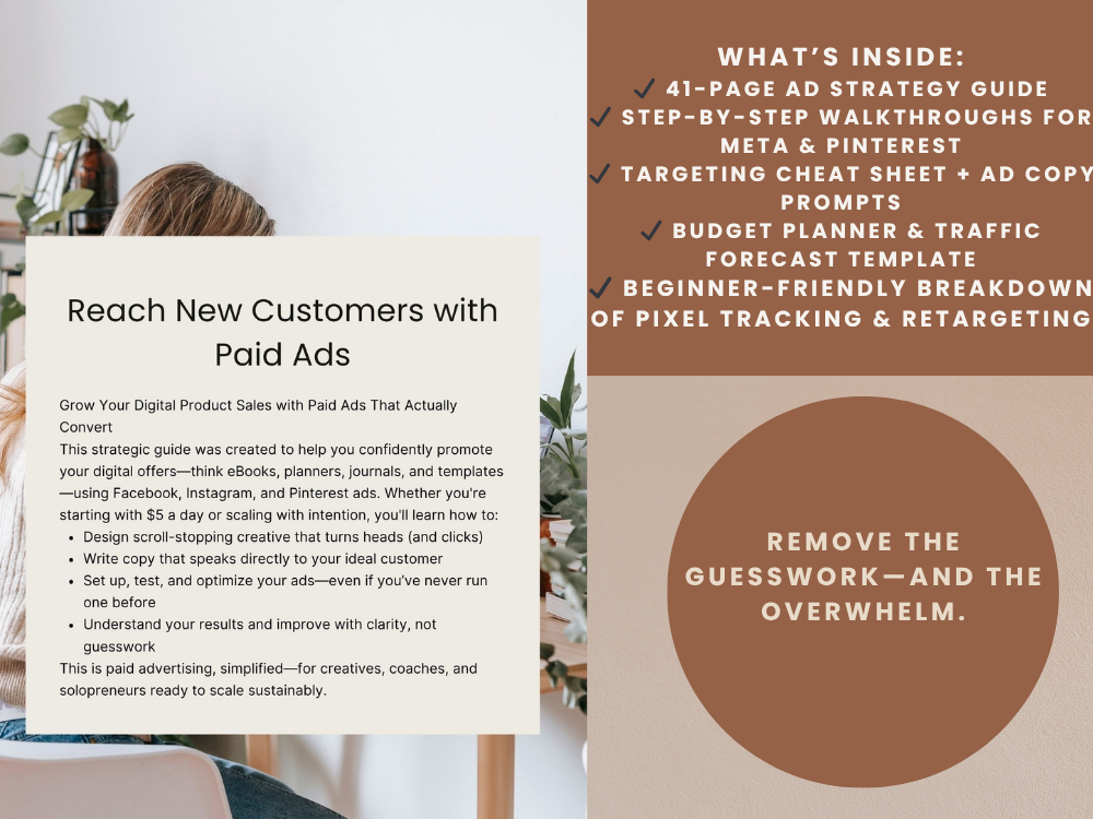 eBook - 13. Beginner’s Guide to Paid Ads: Reach More Buyers on a $5/Day Budget
