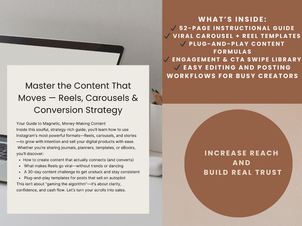 eBook - 10. Reels & Carousels That Convert: The Creator’s Guide to Viral Growth & Sales