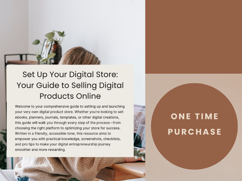 eBook - 3. Set Up Your Digital Shopfront (Etsy, Shopify, StanStore)