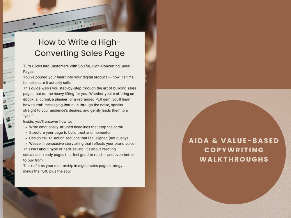eBook - 6. Write a Sales Page That Feels Good + Converts