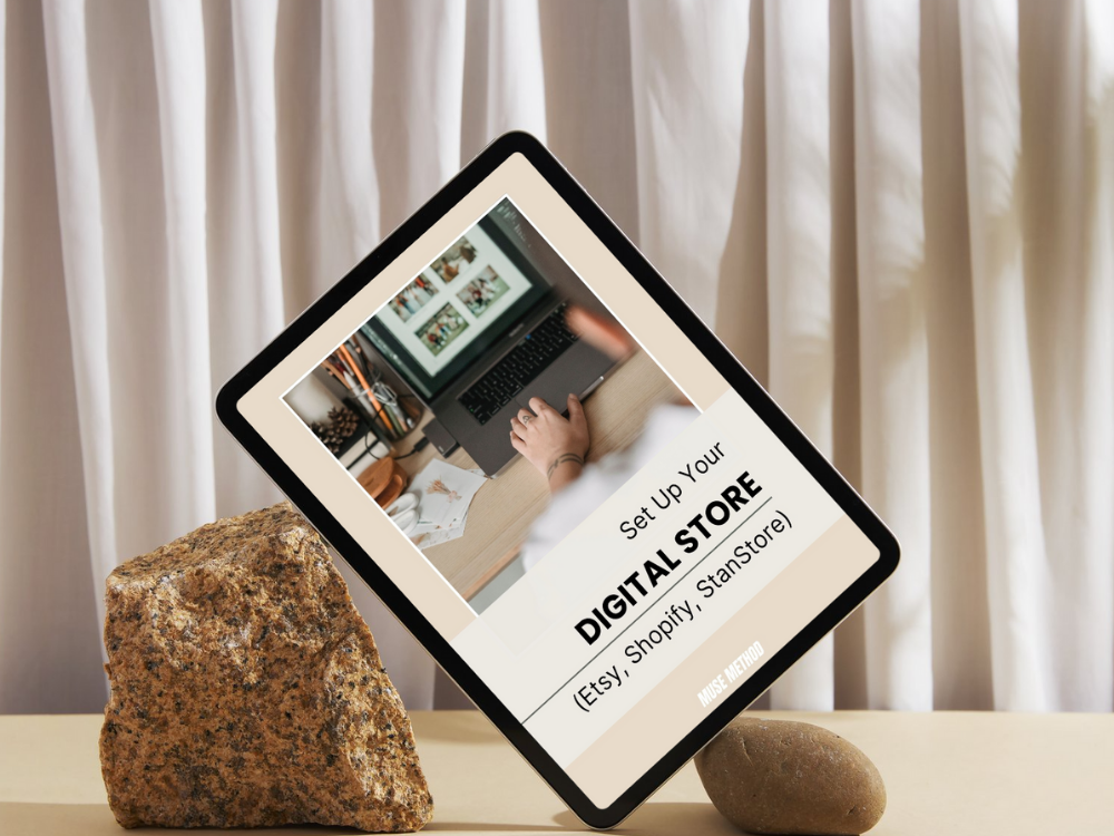 eBook - 3. Set Up Your Digital Shopfront (Etsy, Shopify, StanStore)
