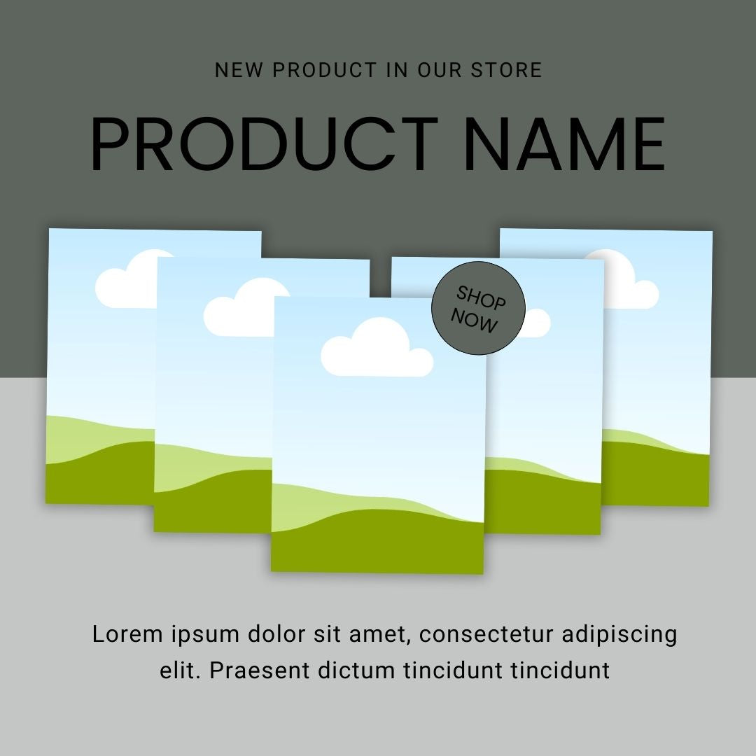 Digital Product Mockup Template Kit (100 Canva Templates) Sage and Beige