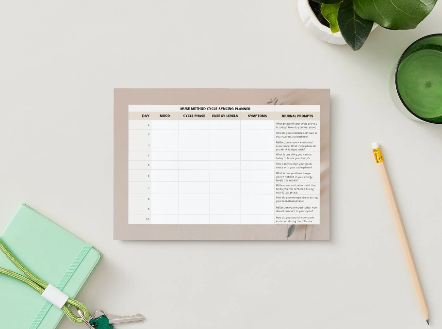 Cycle Sync Tracker (PLR License or Direct Download)