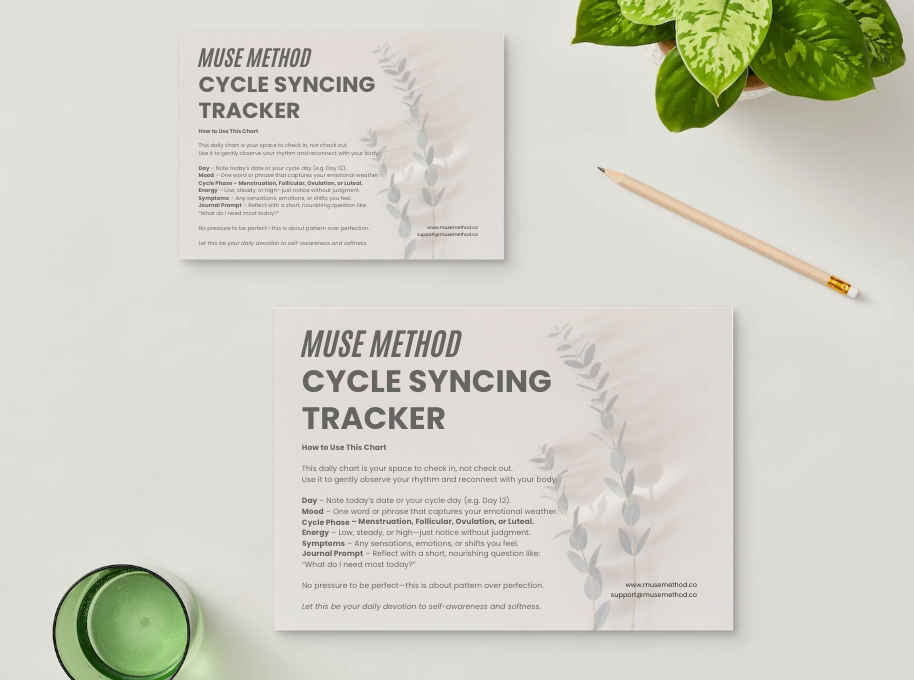 Cycle Sync Tracker (PLR License or Direct Download)
