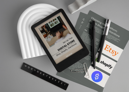 eBook - 3. Set Up Your Digital Shopfront (Etsy, Shopify, StanStore)