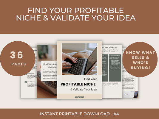 eBook  - 1. Find Your Flow & Niche That Sells (36 Pages)